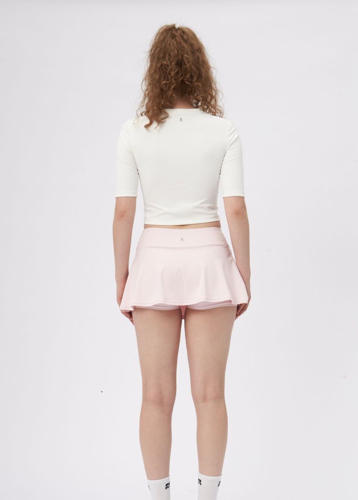 Chân váy SPLIT MINI SKIRT Iace Pink