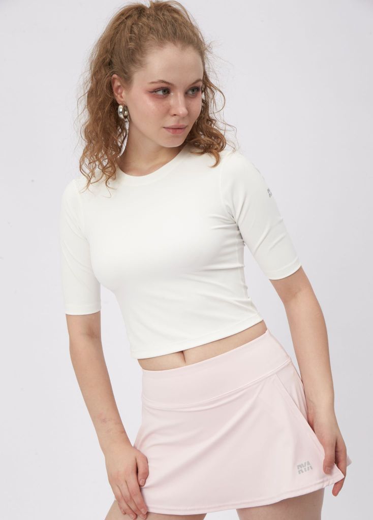 Áo tay ngắn GENTLE TOP White