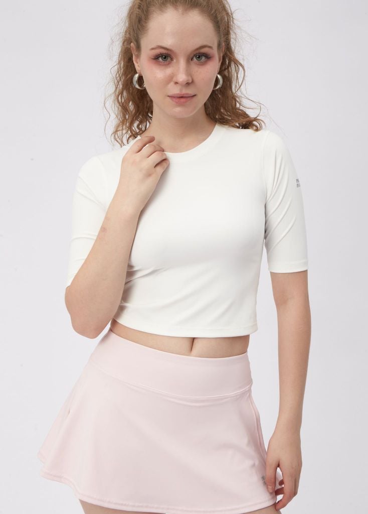 Áo tay ngắn GENTLE TOP White