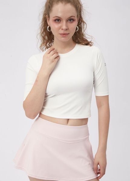  Áo tay ngắn GENTLE TOP White 