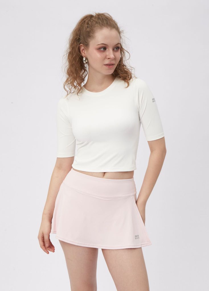 Áo tay ngắn GENTLE TOP White
