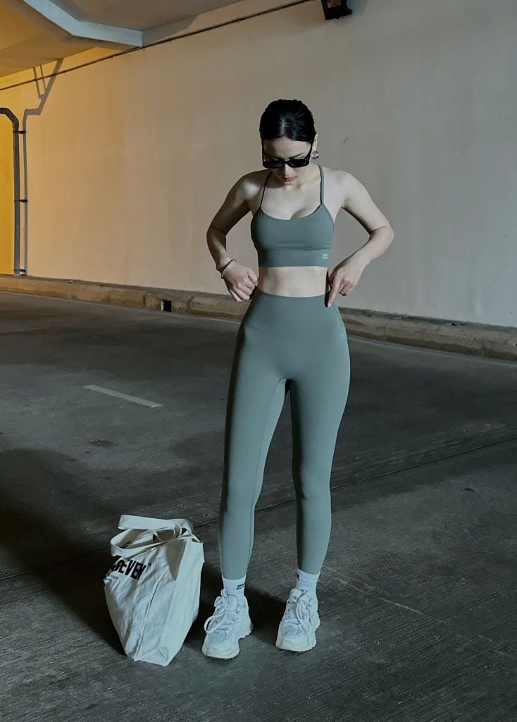 Áo T SPORTBRA Olive