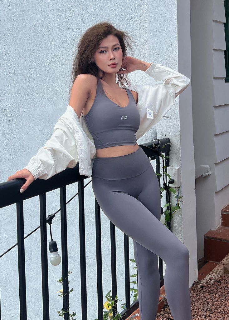 Áo CHARCOAL SPORTBRA Charcoal