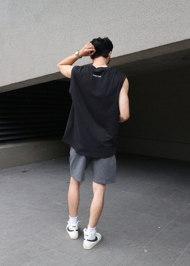 Áo thun RYAMAN BLANK TANK TOP Black