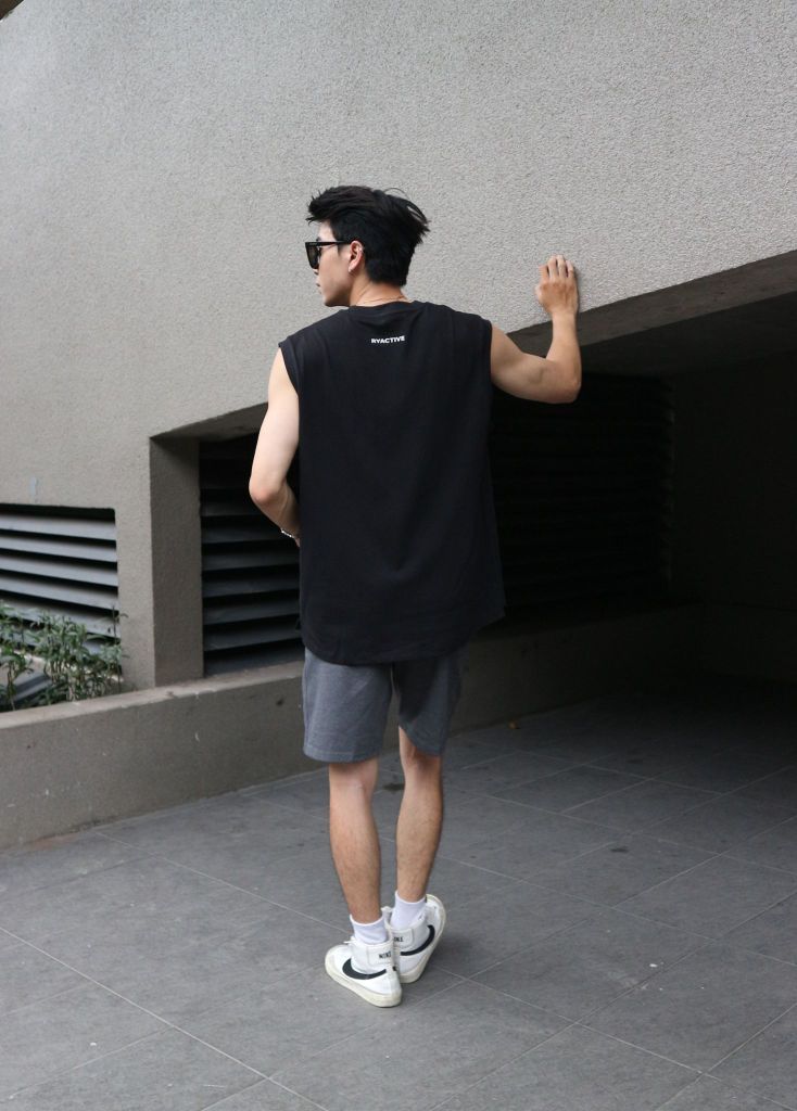 Quần RYAMAN SPORT SHORT Dark Grey