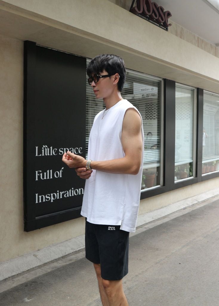 Áo thun RYAMAN BLANK TANK TOP White