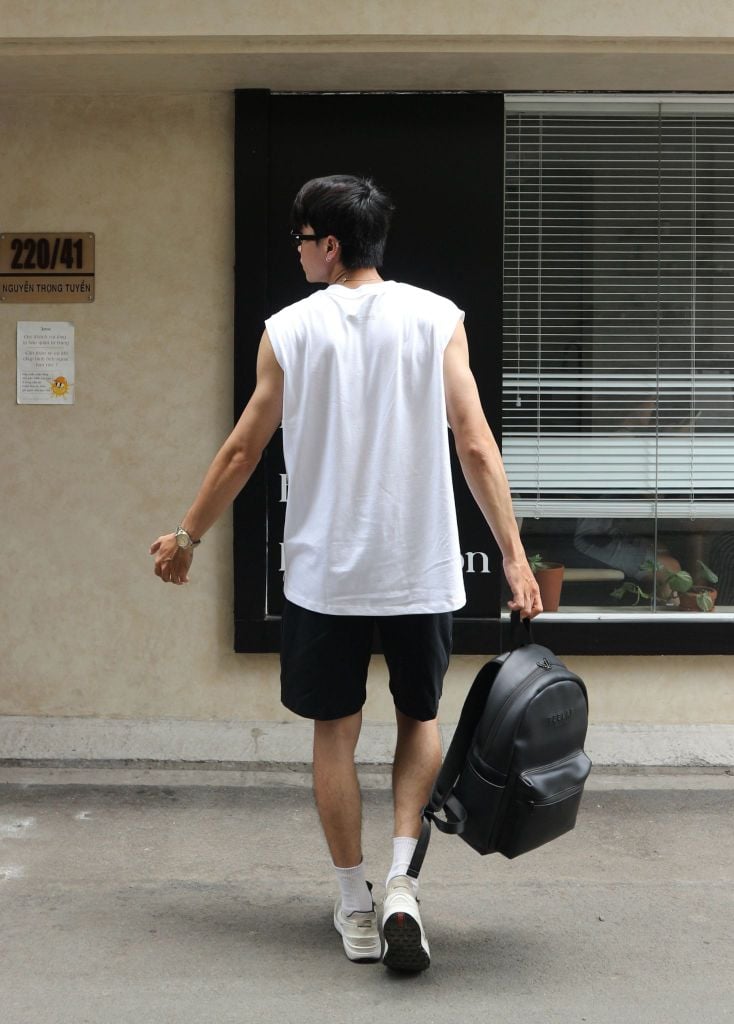Áo thun RYAMAN BLANK TANK TOP White