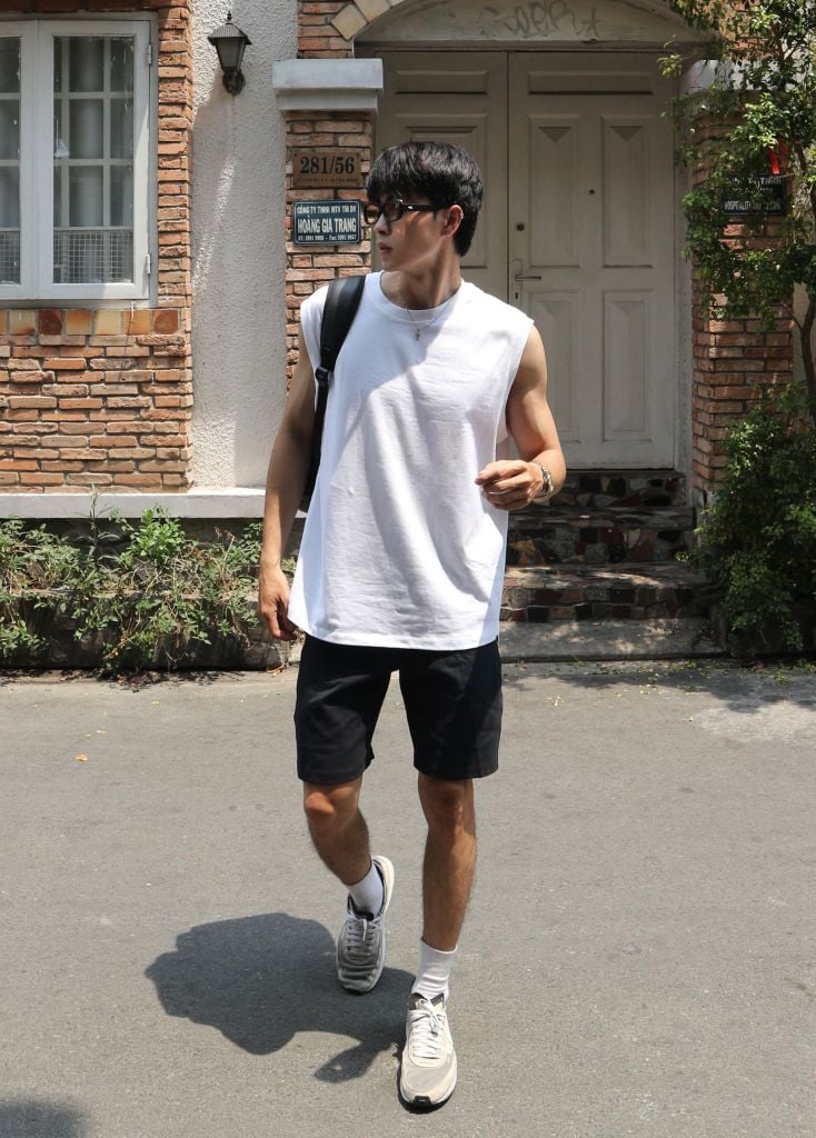 Áo thun RYAMAN BLANK TANK TOP White