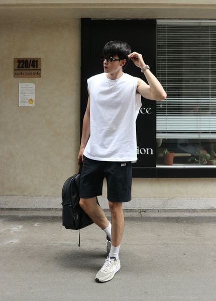  Quần RYAMAN SPORT SHORT Black 