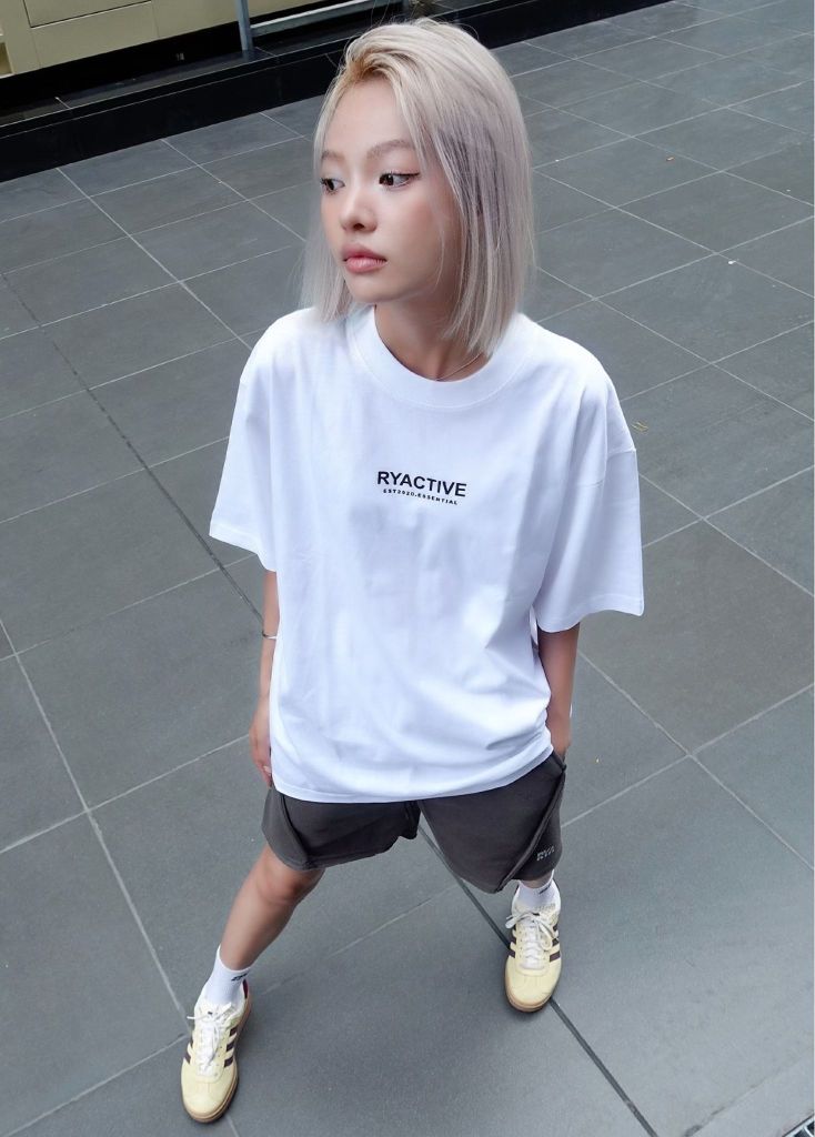 Áo thun RYACTIVE ESSENTIAL TEE White
