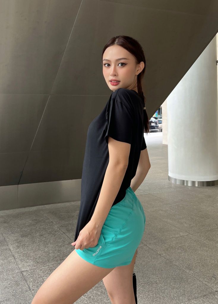 Áo thun RYACTIVE RELAXED TEE Black