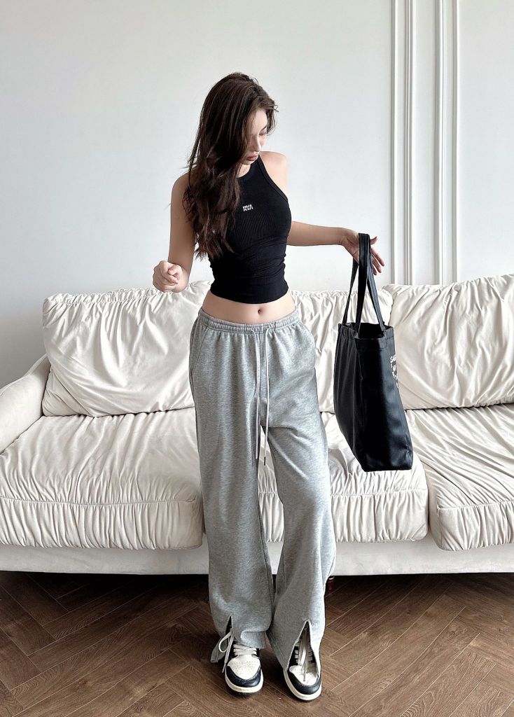 Áo thun RYA VEST TOP Black