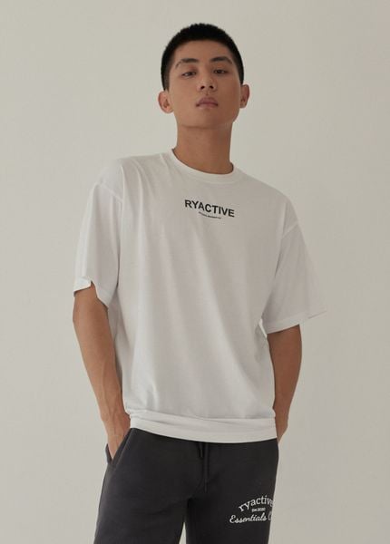  Áo thun RYAMAN ESSENTIAL TEE White 