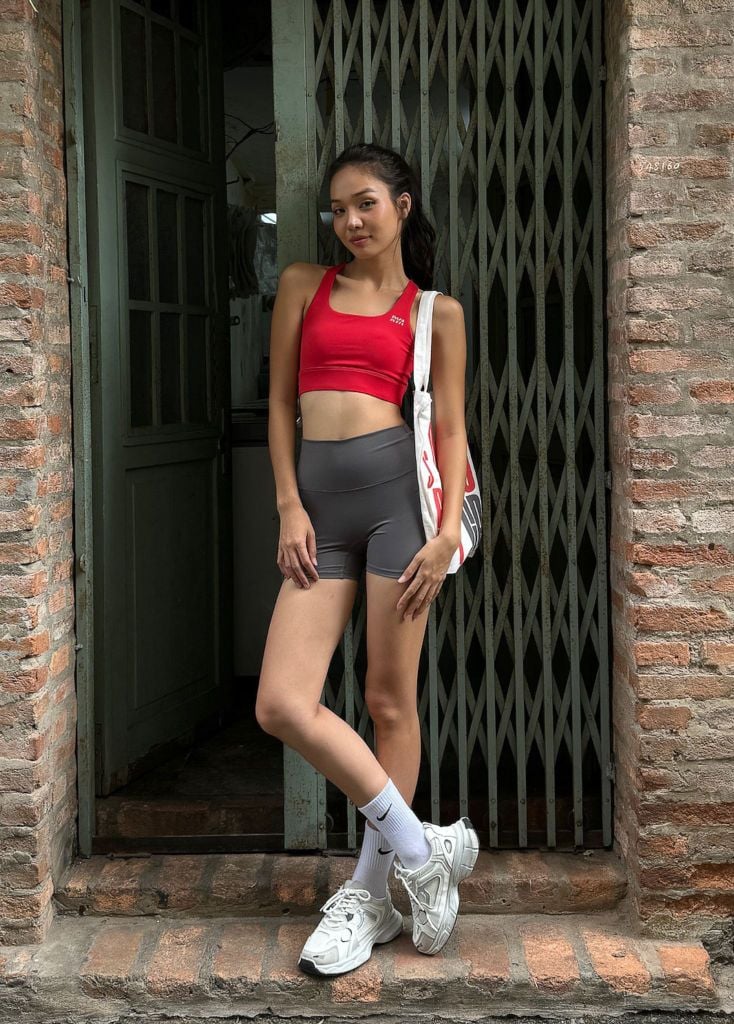 Quần SHORT BIKER Steel Grey