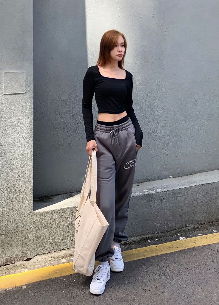 Quần OVERSIZED JOGGER Dark Grey