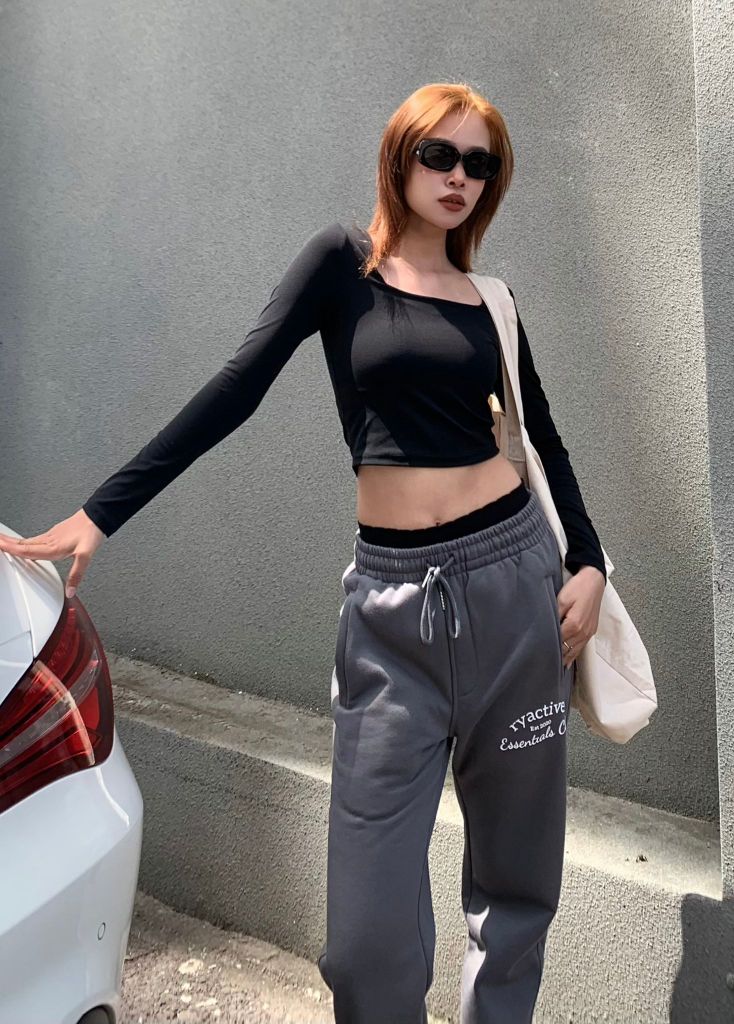 Quần OVERSIZED JOGGER Dark Grey