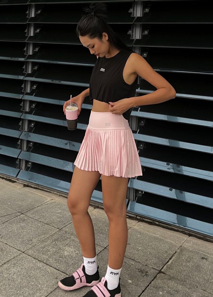 Chân váy FLOW SKIRT Baby Pink