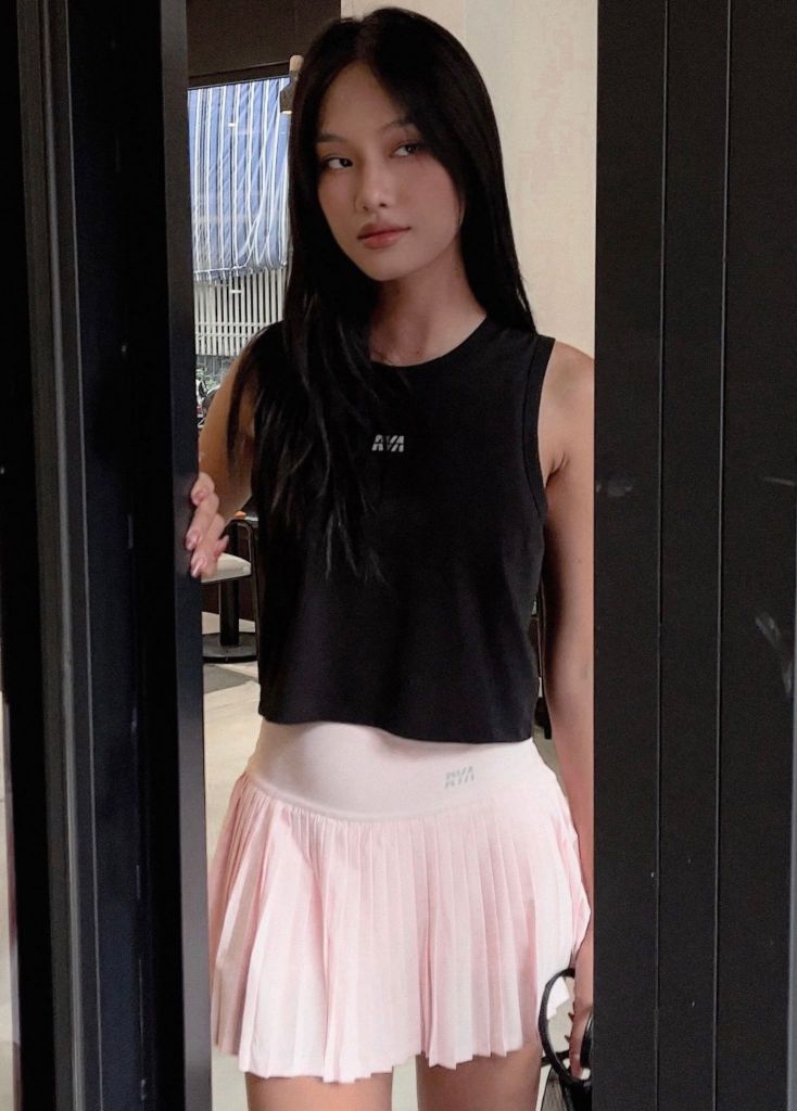 Chân váy FLOW SKIRT Baby Pink