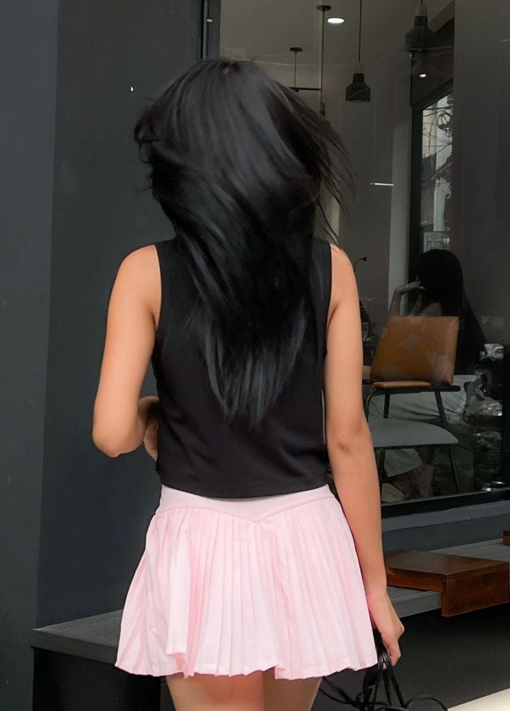 Chân váy FLOW SKIRT Baby Pink