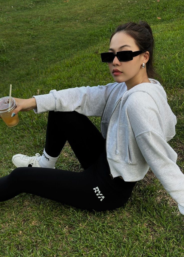 Áo khoác EVERYDAY ZIP HOODIE Melange Grey