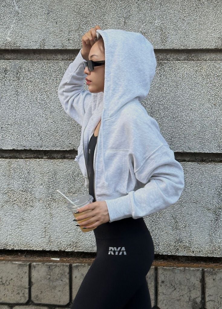 Áo khoác EVERYDAY ZIP HOODIE Melange Grey