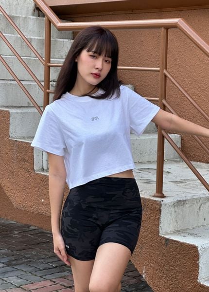  Áo thun COMFY CROPTOP White 