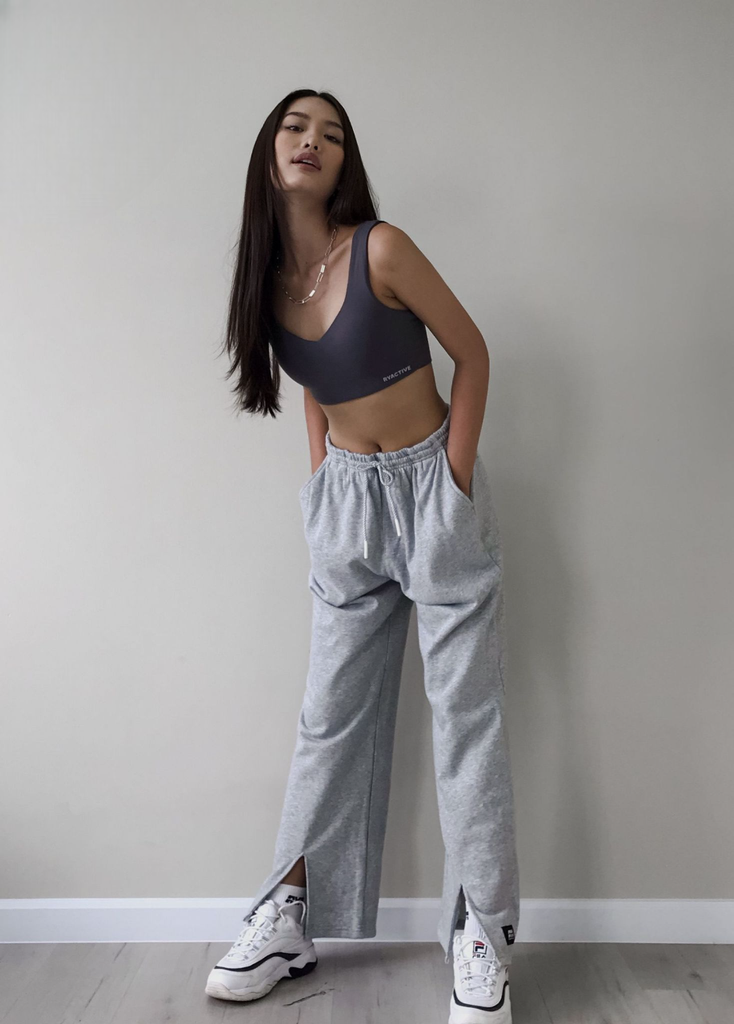 Quần RYA LOOSE PANTS Light Grey