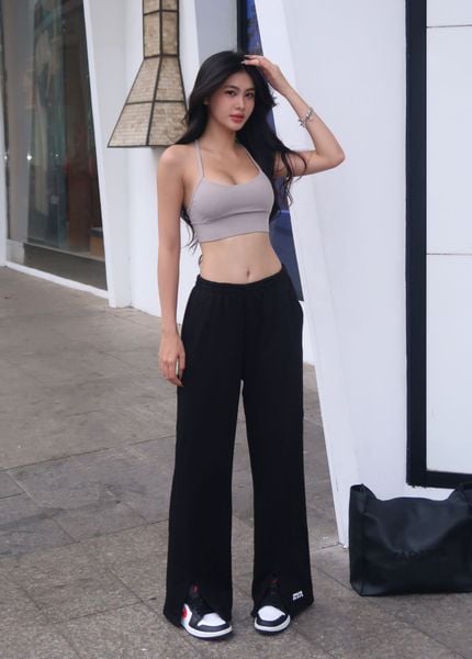  Quần RYA LOOSE PANTS Black 