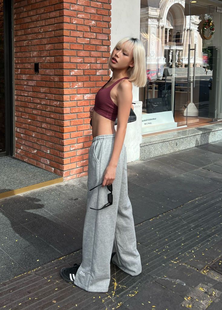 Quần RYA LOOSE PANTS Light Grey