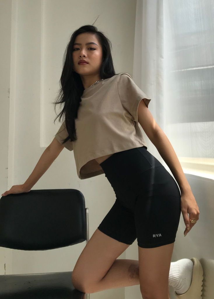 Quần MEDIUM BIKER Black