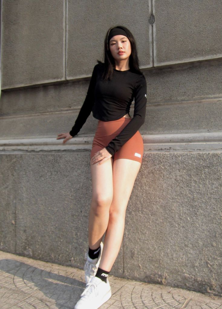 Quần SHORT BIKER Orange