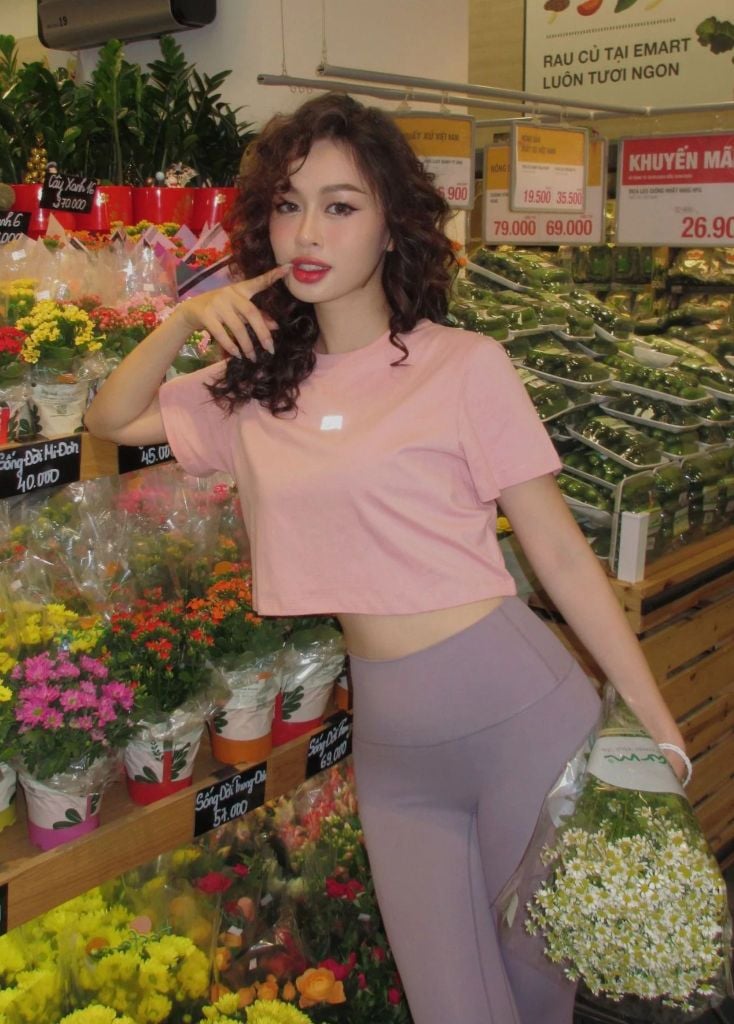 Áo thun COMFY CROPTOP Pink