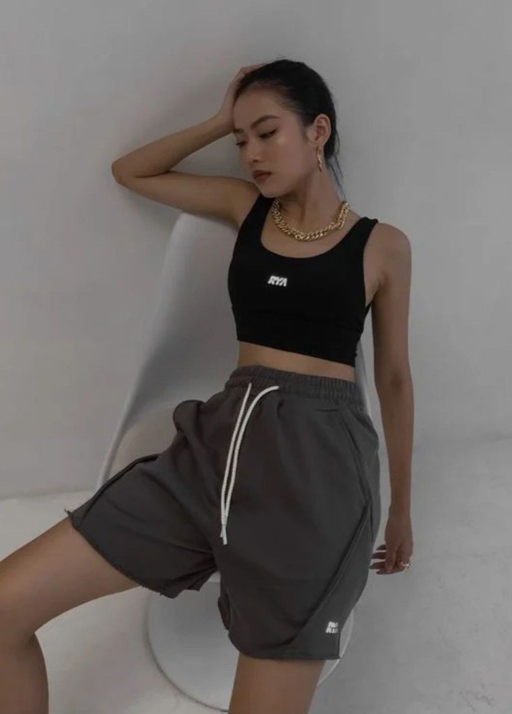Quần LOUNGE SHORT Dark Grey