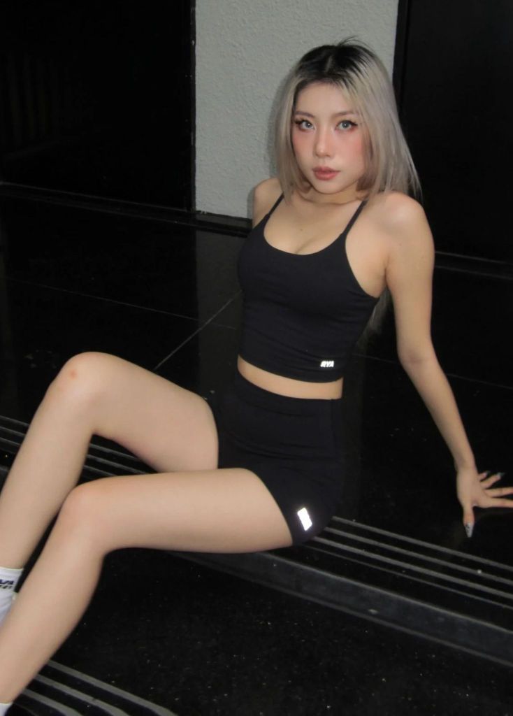 Quần SHORT BIKER Black