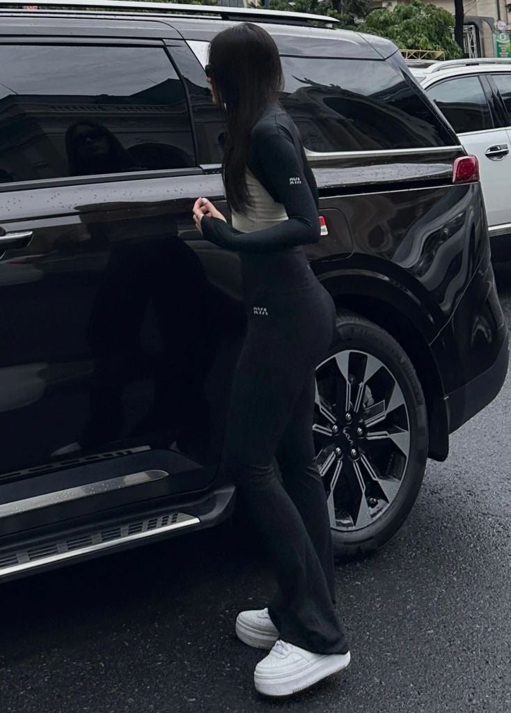 Quần RYA FLARED LEGGING Black