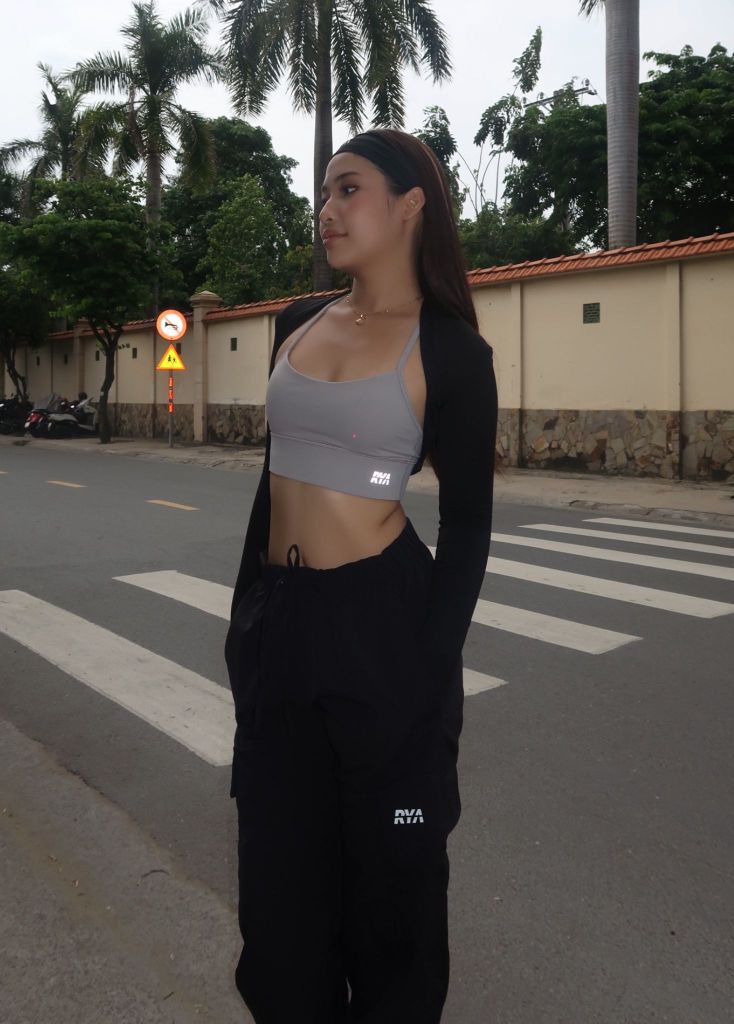 Quần RYA PARACHUTE PANTS Black