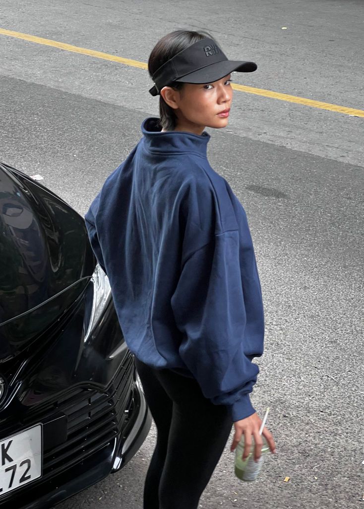 Áo CAMPUS SWEATSHIRT Navy Blue