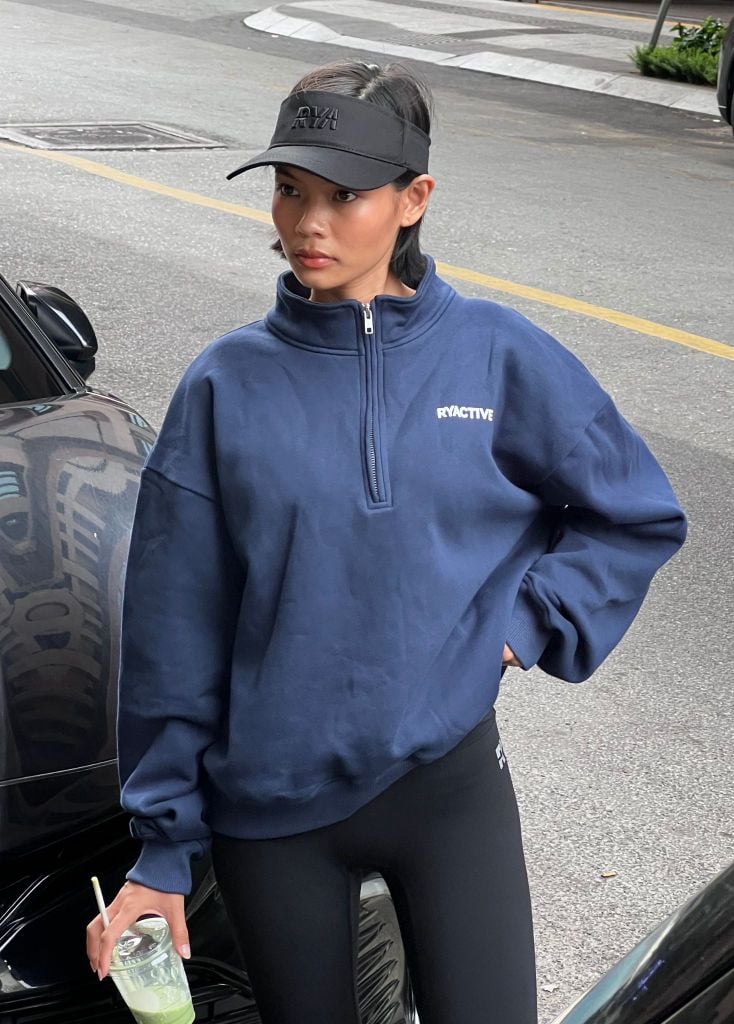 Áo CAMPUS SWEATSHIRT Navy Blue