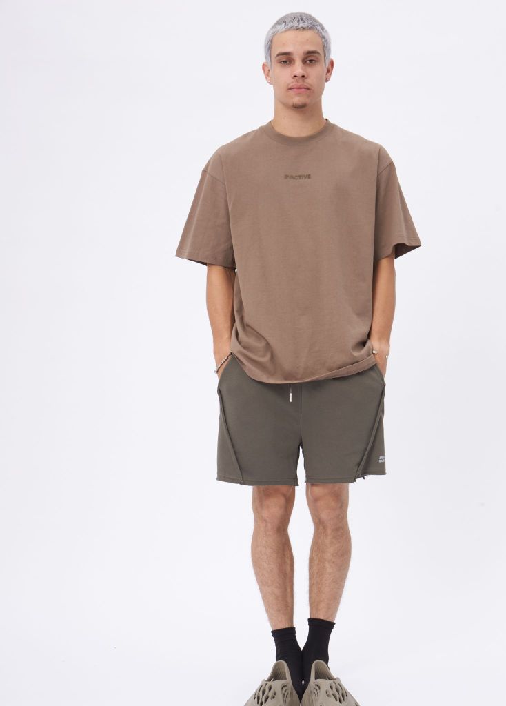 Quần RYAMAN LOUNGE SHORT Dark Grey