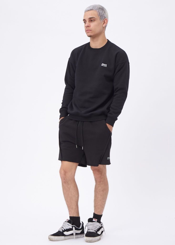Quần RYAMAN LOUNGE SHORT Black