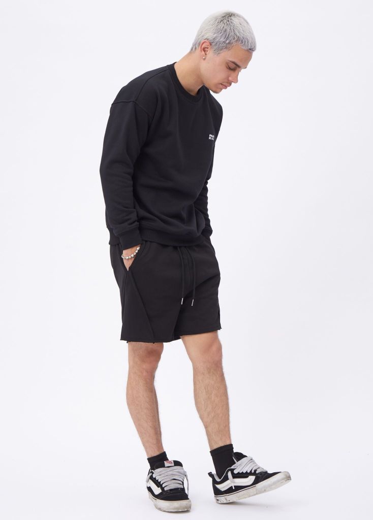 Quần RYAMAN LOUNGE SHORT Black