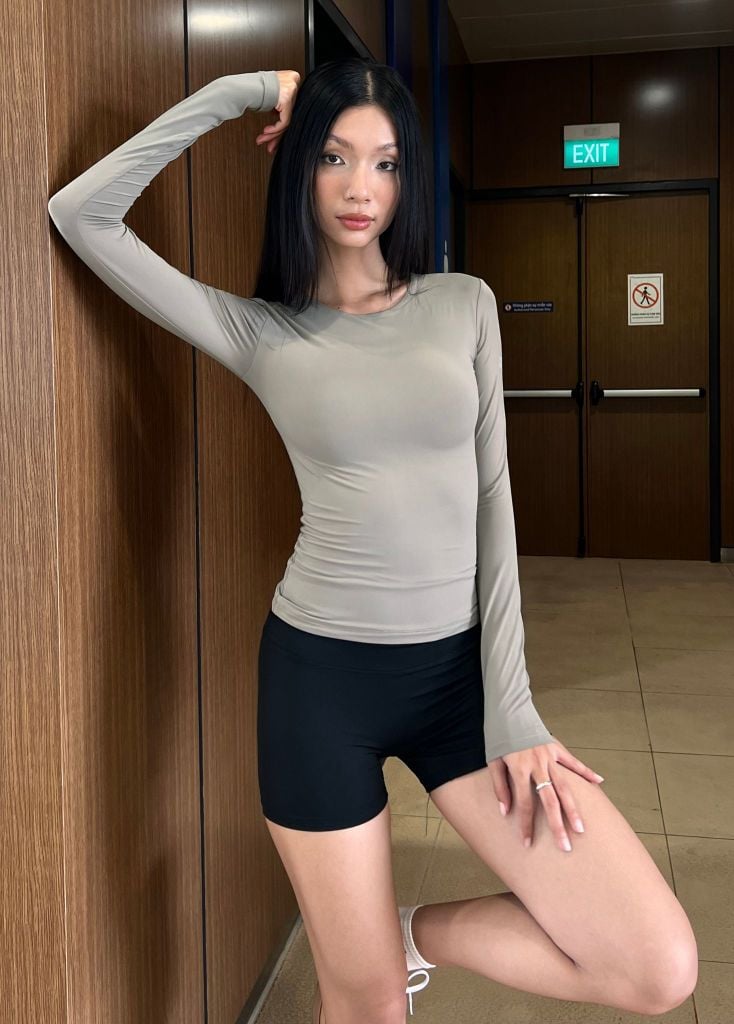 Áo tay dài HYPER LONGSLEEVES Basil Green