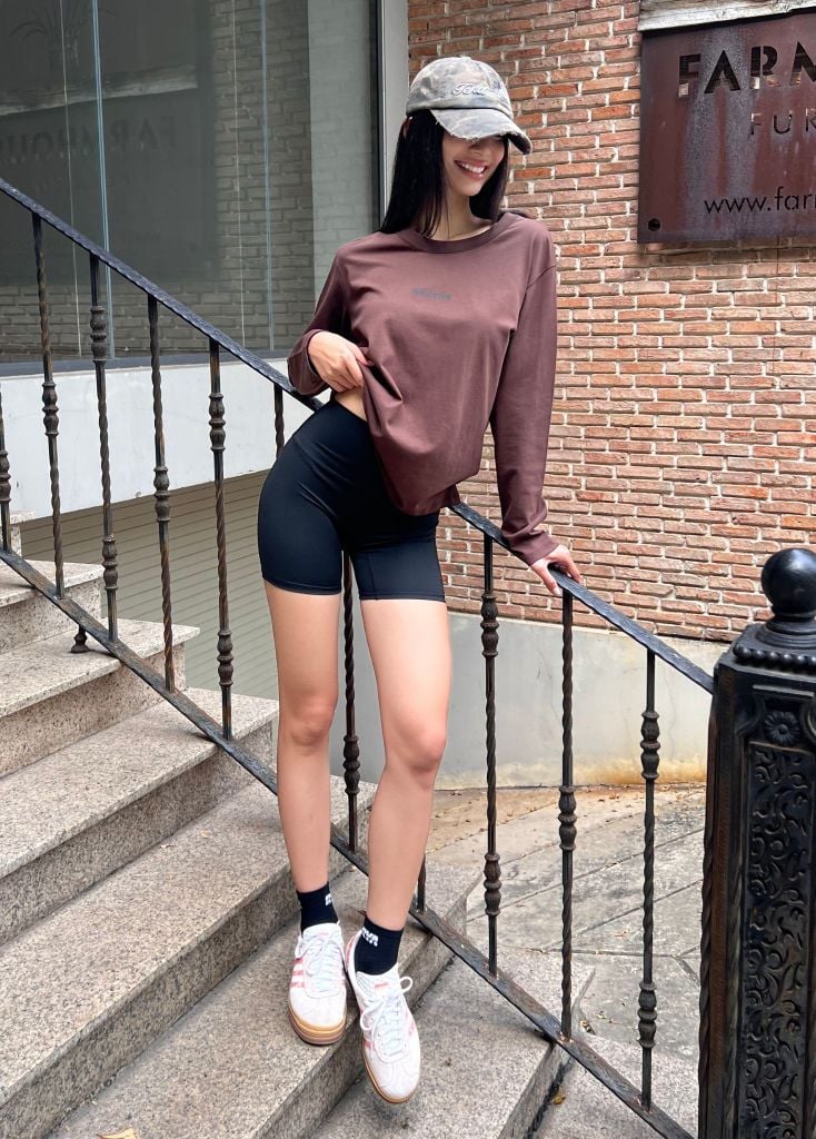 Áo thun tay dài BASIC LONGSLEEVES TEE Coffee