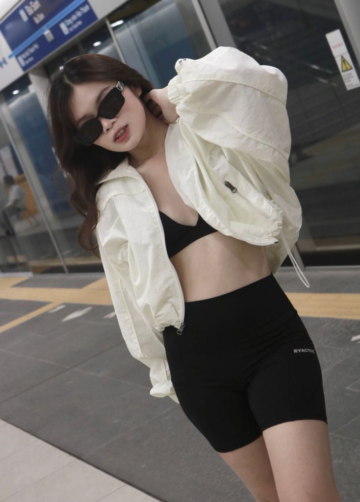 Áo khoác RYA BOXY JACKET White