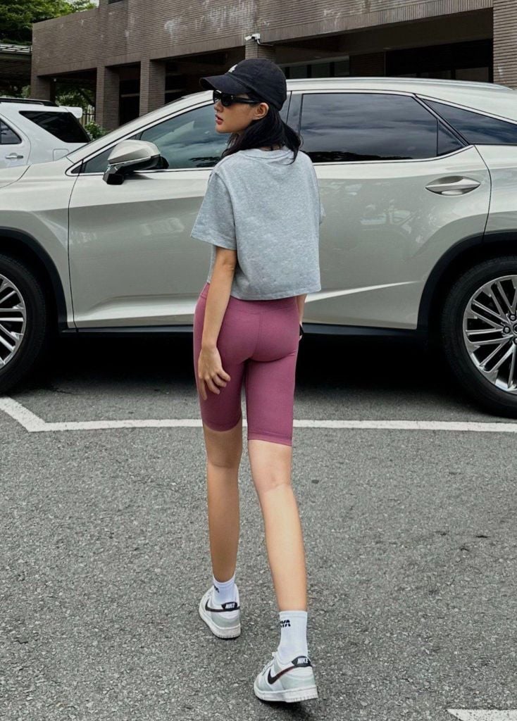 Quần LONG BIKER Pink