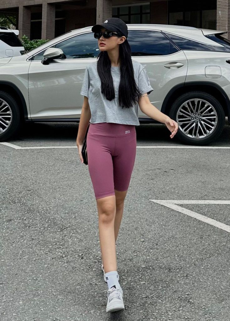 Quần LONG BIKER Pink