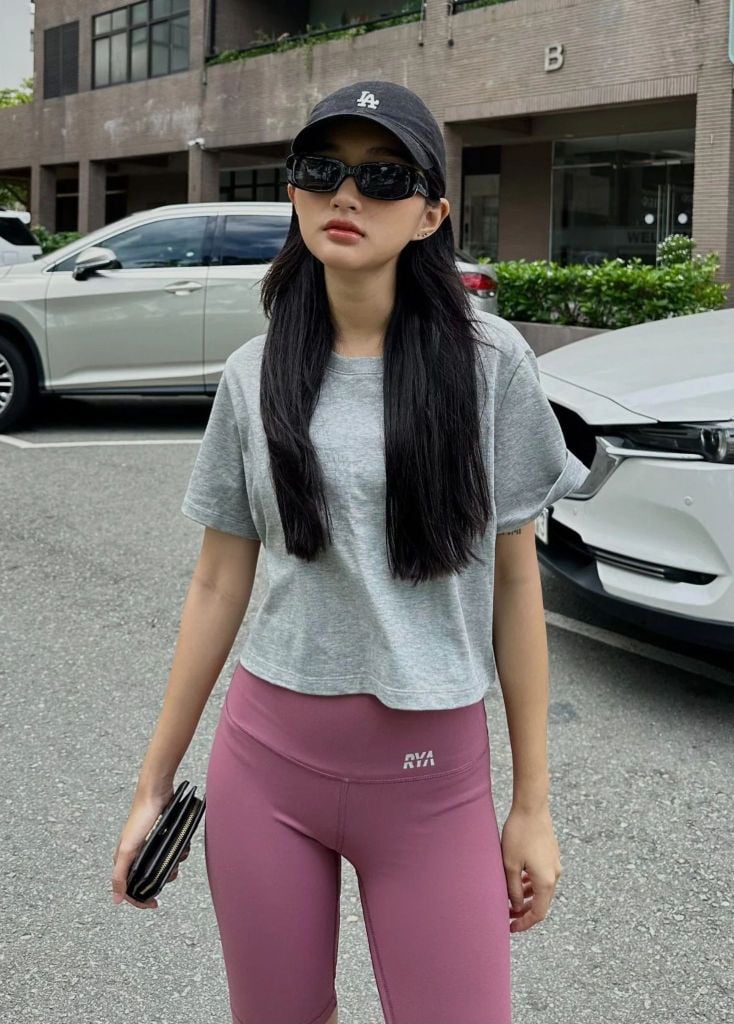 Quần LONG BIKER Pink