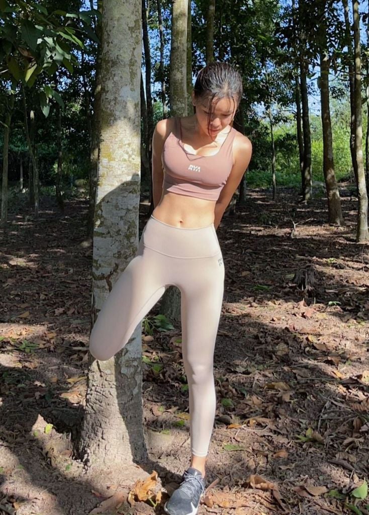 Quần RYA LEGGING Light Pink