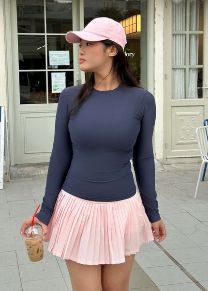  Áo tay dài SIMPLE LONGSLEEVES Stone Blue 