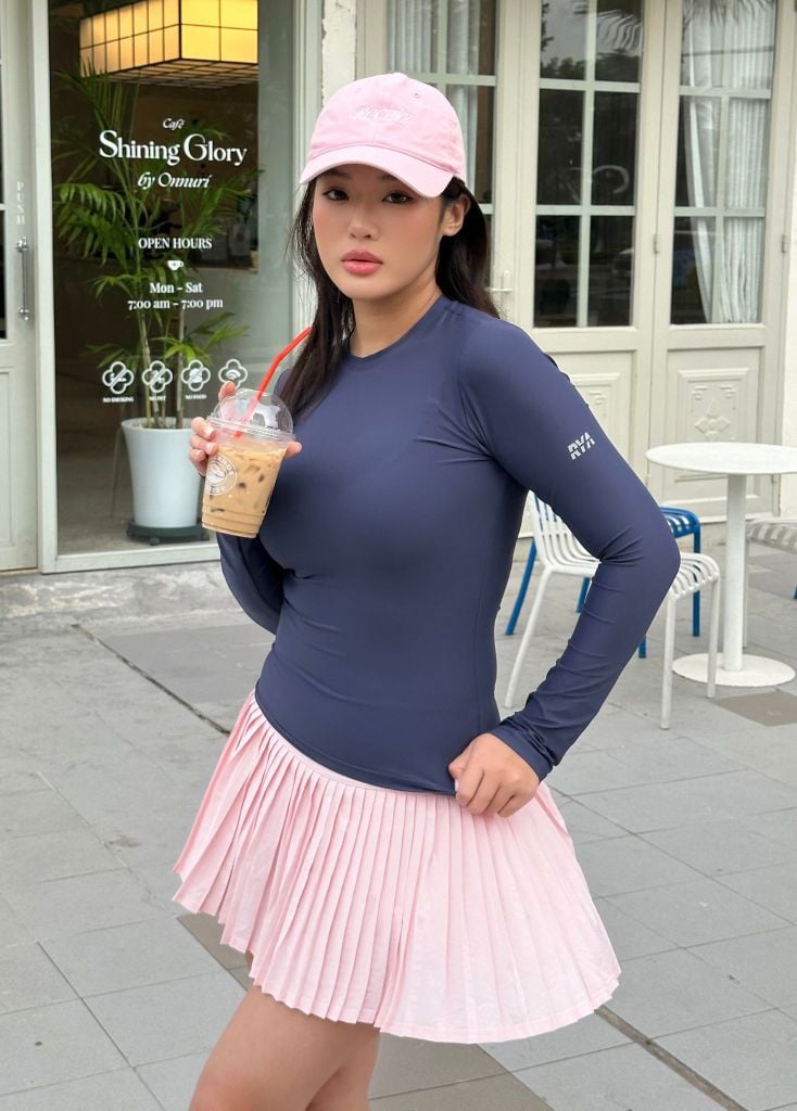 Chân váy FLOW SKIRT Baby Pink